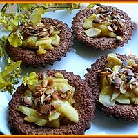 recette Fondant  praliné et pommes poêlées