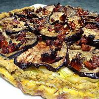 recette Tarte sablée curcuma-pavot et ses légumes du sud