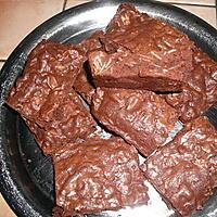 recette Brownies au chocolat et aux amandes