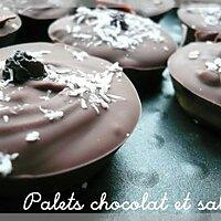 recette Palets chocolat fourrés salidou