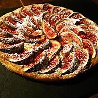 recette Tarte fine aux figues et crème d'amandes...