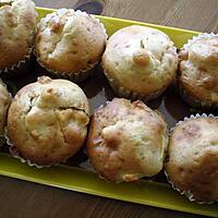 recette MUFFINS POMMES-NOIX