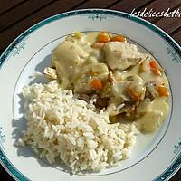 recette blanquette de poulet au cook'in