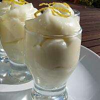 recette mousse au citron