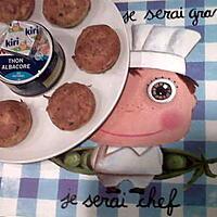 recette Petits cakes thon/kiri