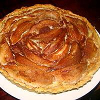 recette Tarte aux poires aux amandes et à la cannelle