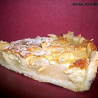 recette Tarte amandine aux poires