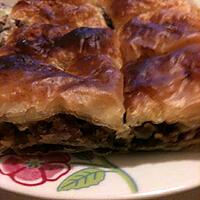 recette Baklawa à la viande hachée