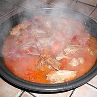 recette Sauté de dinde à la provençale au tajine