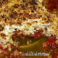 recette crumble de tomates