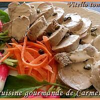 recette Filet mignon sauce au thon (vitello tonnato)