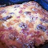 recette QUICHE AU COMTE ET LARDONS FUMES