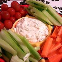 recette Sauce Apéritif Fraiche pour crudité