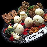 recette Halloween Casper Eggs