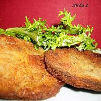 recette Beignets d'aubergine