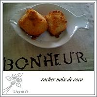 recette Rocher Noix de Coco