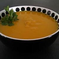 recette Velouté de potimarron aux épices