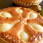 recette Tarte aux poires à la frangipane