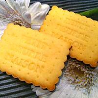 recette Mes petits-beurre fait maison