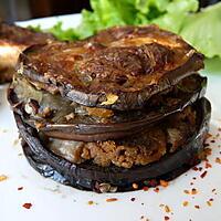 recette Millefeuille d'aubergines