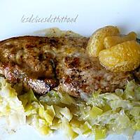 recette escalope de veau à la mandarine