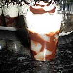 recette verrine chocolat poire