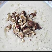 recette Velouté de topinambours aux brisures de noisettes