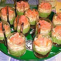 recette Verrine Tomates ~ Avocat ~ Surimi