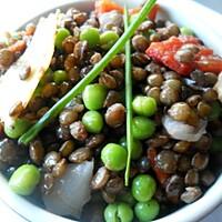 recette Salade de lentilles vertes au balsamique