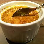 recette Petite crème au café et pain d'épices