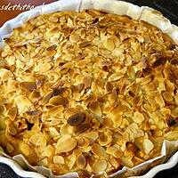 recette tarte aux pommes et aux amandes