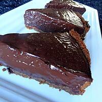 recette Tarte au chocolat façon danette