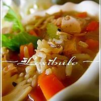 recette Soupe au poulet et aux nouilles