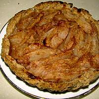 recette Tarte aux poires rustique pour deux