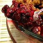recette Crumble aux fruits rouges et aux amaretti