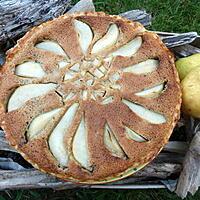 recette Tarte poires et chocolat