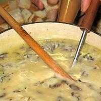 recette Fondue des bois