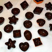 recette PETITS°°CHOCOLATS°°MAISON°°LES °°BASES