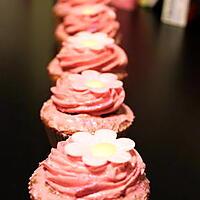 recette Cupcakes Classique Vanille Coeur de Speculos