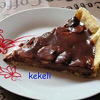 recette Tarte chocolat banane