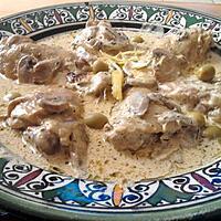 recette Blanquette de poulet au citron