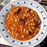 recette MIJOTÉ DE BOEUF-HARICOTS BLANCS A LA TOMATE