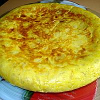 recette TORTILLA DE PATATAS