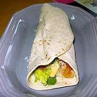 recette WRAPPS DE POULET