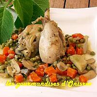 recette Poulet à la clamartoise