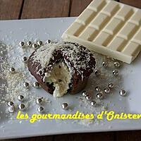 recette Muffins aux deux chocolats et noix de coco sans beurre