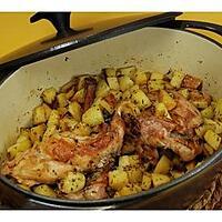 recette Sauté de lapin à la picarde