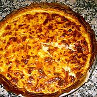 recette TARTE A L´OIGNON ET AUX LARDONS