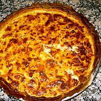 recette TARTE A L´OIGNON ET AUX LARDONS