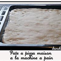 recette Pâte à pizza maison à la MAP